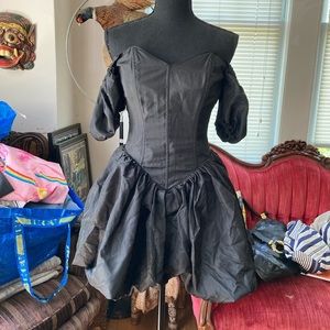 Vintage punk label betsey johnson small dress